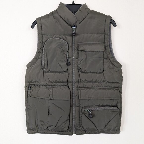 ASPEN SPORT Vest Women's L Green Full Zip Pockets Lining Outdoors Active Work - Picture 1 of 12
